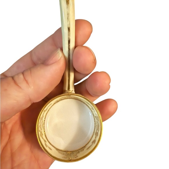 Antique Nippon Hand-Painted Gravy Boat Set w/ Ladle & Underplate - Picture 5 of 12